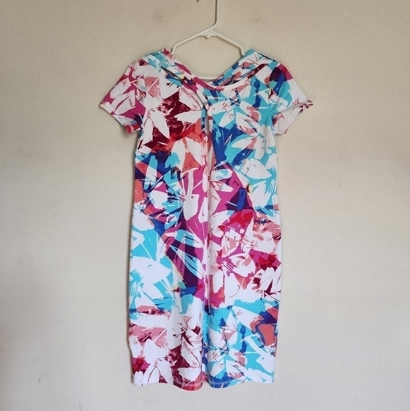 T by Talbots UPF 50+ Beach/Resort/Pool Cover-up Dress size Small/Medium - Picture 3 of 6